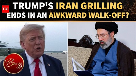Donald Trump Walks Away Mid-Answer After Reporter Challenges Him On Iran Conflict