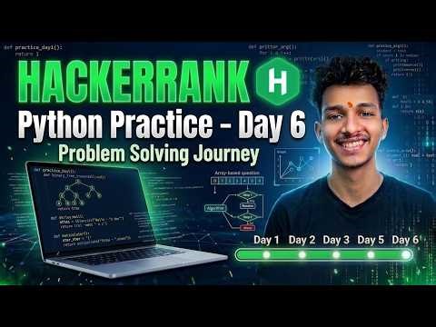 HackerRank Python Practice Day 6
