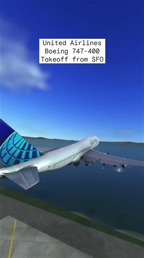 The Queen of the Skies leaving SFO #aviation #boeing747 #avgeek