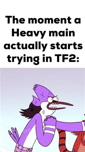 The Moment a Heavy Main Actually Starts Trying in TF2