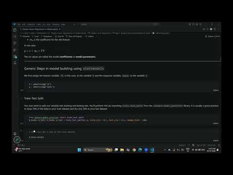 Linear Regression Practical Using Python & Scikit-Learn | Step-by-Step