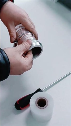 How to install steel wire reinforced pvc flexible pipe water tube coupling #shorts #like #tricks