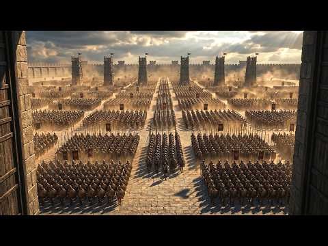 CARGO FORTRESS INVASION! 4.3 Million ALIEN & Demons vs RUSSIAN 203MM TURRET! UEBS 2