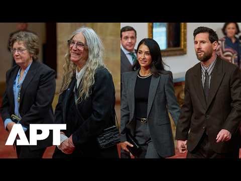 Football Icon Messi and Punk Rock Pioneer Patti Smith Receive Prestigious Awards in Spain | APT