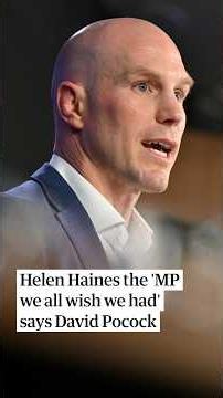Helen Haines the 'MP we all wish we had' says David Pocock