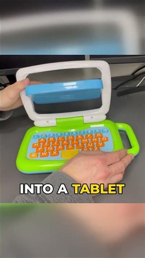 It's a TABLET Too! LeapFrog 2-in-1 Laptop Flip