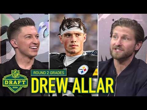Draft Experts React to Steelers Drafting Penn State QB Drew Allar | 2026 NFL Draft