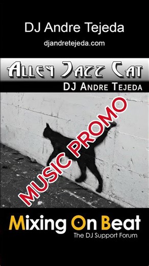 Promo! – Alley Jazz Cat by DJ Andre Tejeda #jazz #beats #instrumental