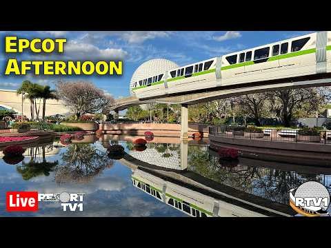 🔴Live: Riding Every Ride at Epcot Saturday!! - 5-16-26 - Walt Disney World Live Stream