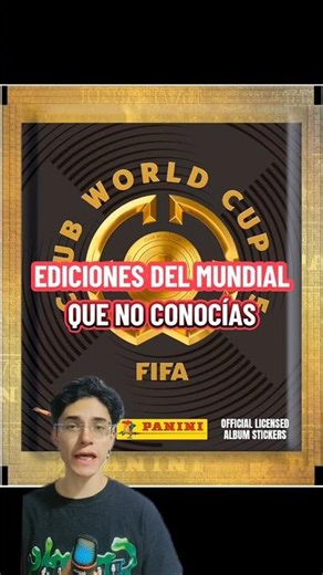 Ediciones del mundial que no conocias #album #mundial2026 #panini