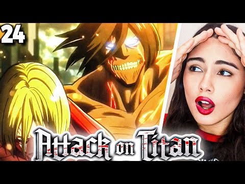 ¡EREN DESTROZA A ANNE! 😨 REACCIÓN a SHINGEKI NO KYOJIN POR PRIMERA VEZ