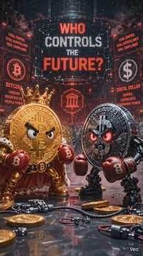 BITCOIN vs DIGITAL DOLLAR ⚔️ | THE FINAL MONEY WAR 💥 #bitcoin #dollar