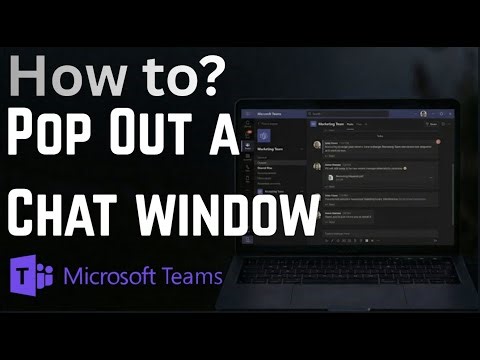 How to Pop Out a Chat in Microsoft Teams