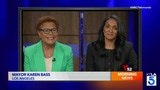 Bass, Raman spar over homelessness, public safety in televised debate