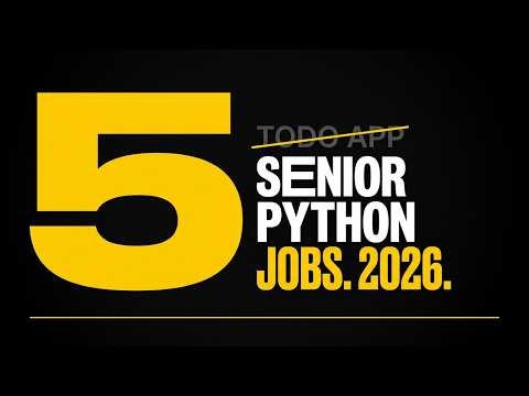 5 Python Projects That Get You Hired as a Senior in 2026