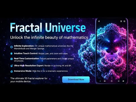 Fractal Explorer- Fractal Universe APP (Android, iOS), coming soon!
