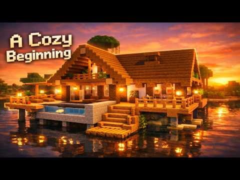 Starting a Cozy Homestead in Minecraft 🌿 | Relaxing No Commentary | Homestead Modpack Ep.2