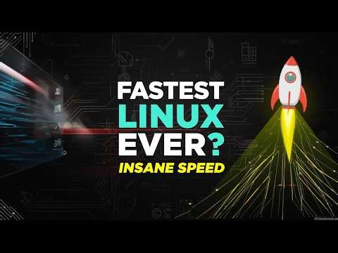 The Fastest Linux Distro I’ve Ever Tested 🚀 Insane Performance on Any PC