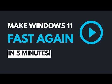 How to Speed Up Windows 11 (2026)