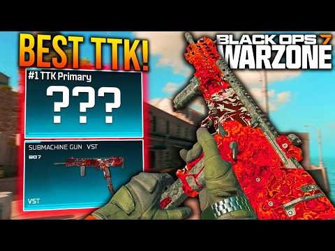 WARZONE: New BEST TTK META LOADOUT After MAJOR UPDATE! (WARZONE Fastest TTK Weapons)