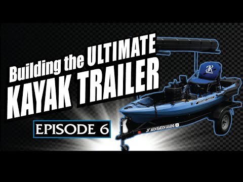 Ultimate Fishing Kayak Trailer EP. 6 - Trailer Tongue Repair & Coupler Extension Install