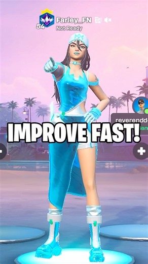 HOW TO GET BETTER AT FORTNITE FAST!🔥#fortnite #fortniteclips #gaming #fortnitetips #fortniteshorts