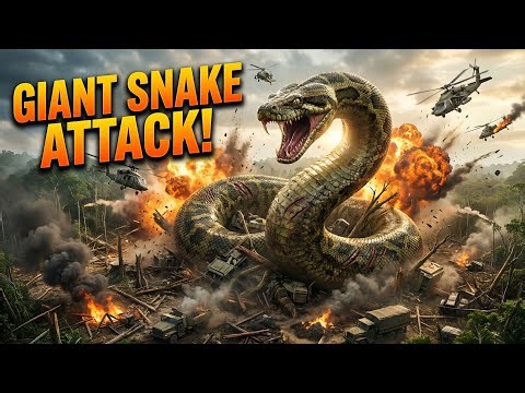 Giant King Cobra Attacks Tourists in the Jungle!