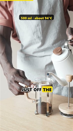 Perfect French Press Coffee in 4 Minutes ☕