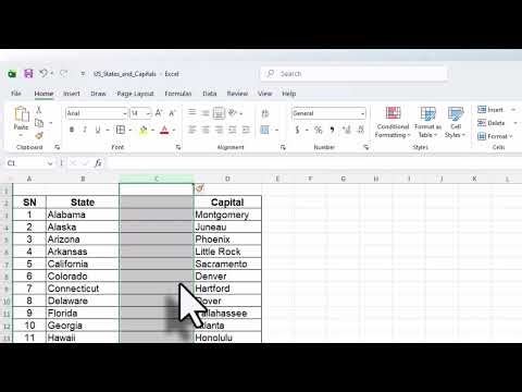 How to insert columns in Excel | How to insert rows in Excel