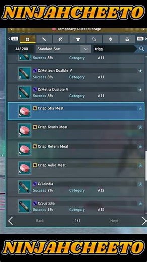 [PSO2 NGS] Get all the Crispy Meat! #ngs #pso2 #pso2ngs