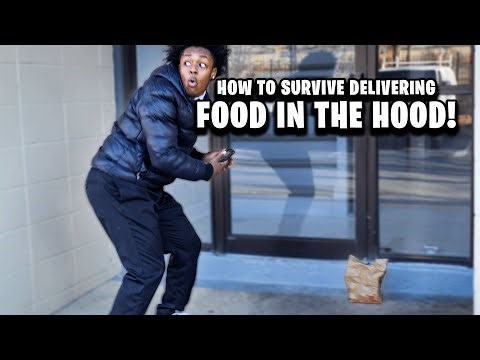 WHEN FOOD DELIVERY TAKES YOU TO THE HOOD!