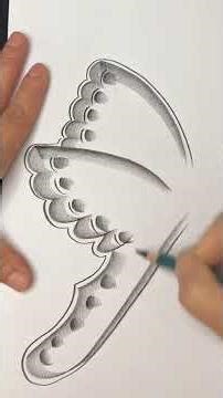 Butterfly Drawing 🦋 Butterfly Drawing Easy with Pencil