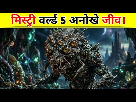 धरती पर मिलने वाले 5 "एलियन" जीव (5 Alien-like Creatures Found on Earth। The Brain Stop 