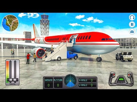 Flight Airplane City Pilot Simulator - Plane Boeing Emergency Landing - Android Gameplay