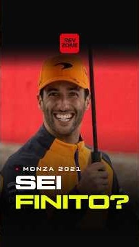 Sei finito? Ricciardo, Monza 2021