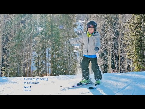 Levi's Wish to go Skiing in Colorado