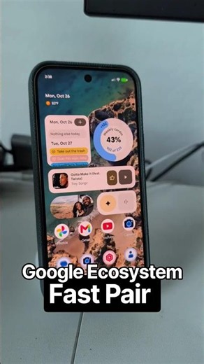 Fast Pair allows you to use your Pixel Buds across the Google Ecosystem.