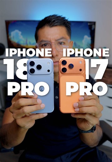 iPhone 17 pro vs iPhone 18 Pro, cuál deberías tener? #tech #iphone18pro #iphone #carlosvassan