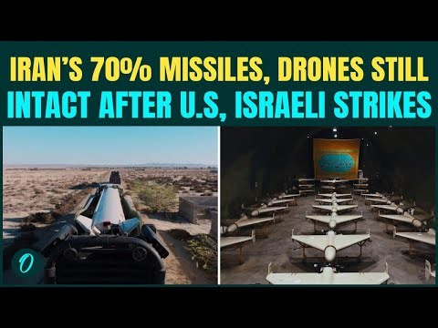 Iran RETAINS 70% of Missiles and Drones After U.S Strikes; Unlocks Large Underground Drone Arsenal