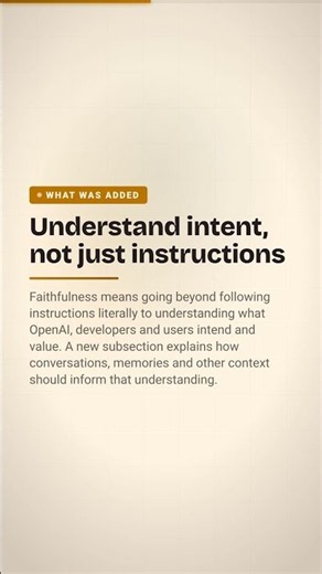 OpenAI Reorganizes Model Spec Around Five Core Values