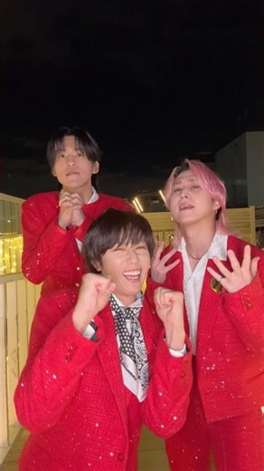 メリークリスマックス💚🖤🩷#SnowMan #カリスマックス#阿部亮平 #目黒蓮 #佐久間大介#Xmas2025