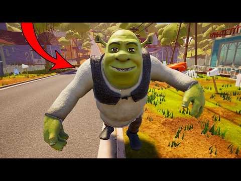 Shrek in Hello Neighbor!