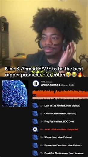 Nine & Ahmad best rapper producer duo — sample reaction