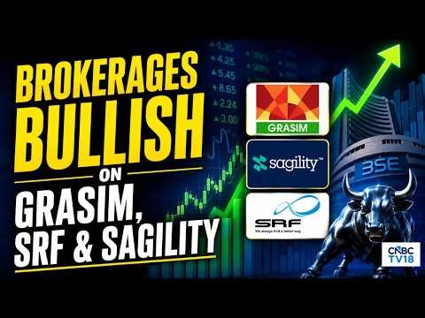 HSBC Upbeat On SRF; Nomura Bullish On Sagility; Jefferies Has A Buy Call On Grasim | CNBC TV18