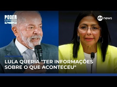 Lula conversou por telefone com Delcy Rodríguez após captura de Maduro na Venezuela | #PoderExpresso