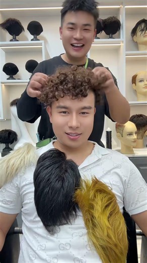Haircuts can directly determine a person's overall temperament and appearance. #barbershop #wigs