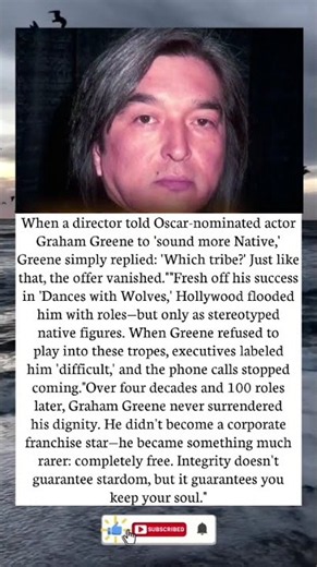When Hollywood Tried to Change Oscar Nominee Graham Greene! 🚫🎬