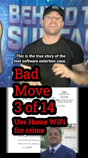 He Used His Home WiFi for His Cybercrime Plot!
