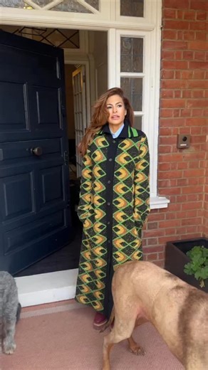 Baby, it’s cold outside The shacket or my man’s jacket? | Eva Mendes