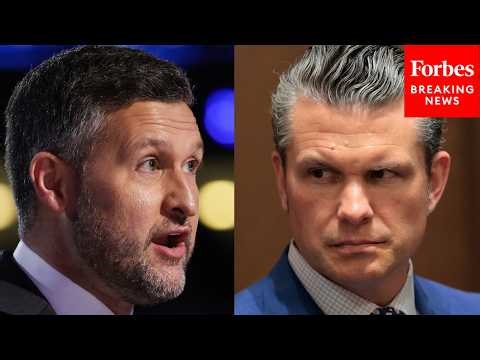 'Deeply Wrong': Pat Ryan Decries Hegseth's 'Shocking Changes' To Top Pentagon Leadership